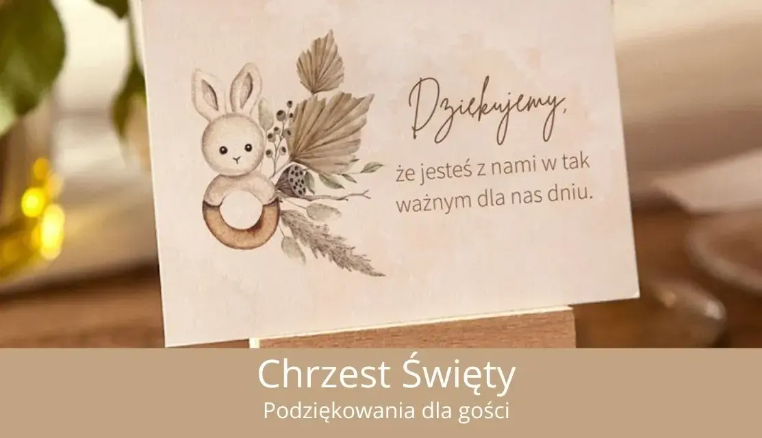 Podziękowania na Chrzest DIY: Praktyczny Przewodnik i Inspiracje