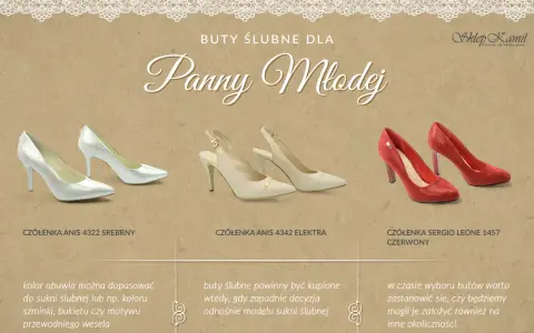 Buty ślubne: Jak wybrać idealne dla Panny Młodej i Pana Młodego?