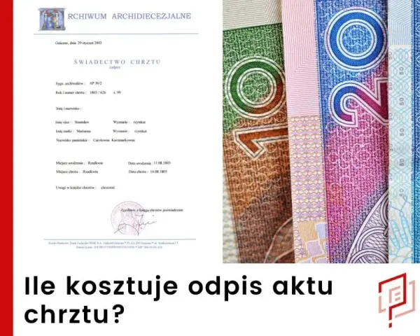 Akt chrztu do ślubu: koszt, ważność i jak zdobyć?