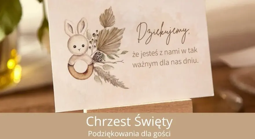 Podziękowania na Chrzest DIY: Praktyczny Przewodnik i Inspiracje