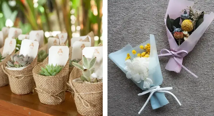 Prezenty dla gości weselnych: 30+ pomysłów i inspiracji