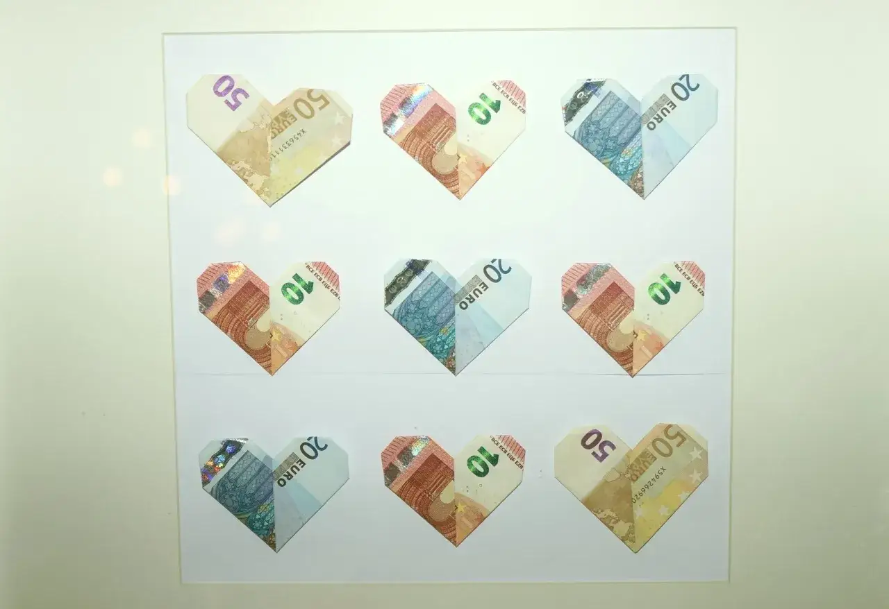 kreatywne pakowanie pieniędzy na ślub DIY